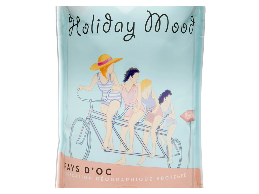 Les Vins Du Littoral Holiday Mood IGP Pays d'Oc Roséwein trocken 2025 1,5 l - Bild 2
