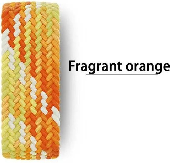 CAOWTAN Uhrenarmband, geflochtenes Solo Loop, Textil, Bunt, Unisex - Bild 1