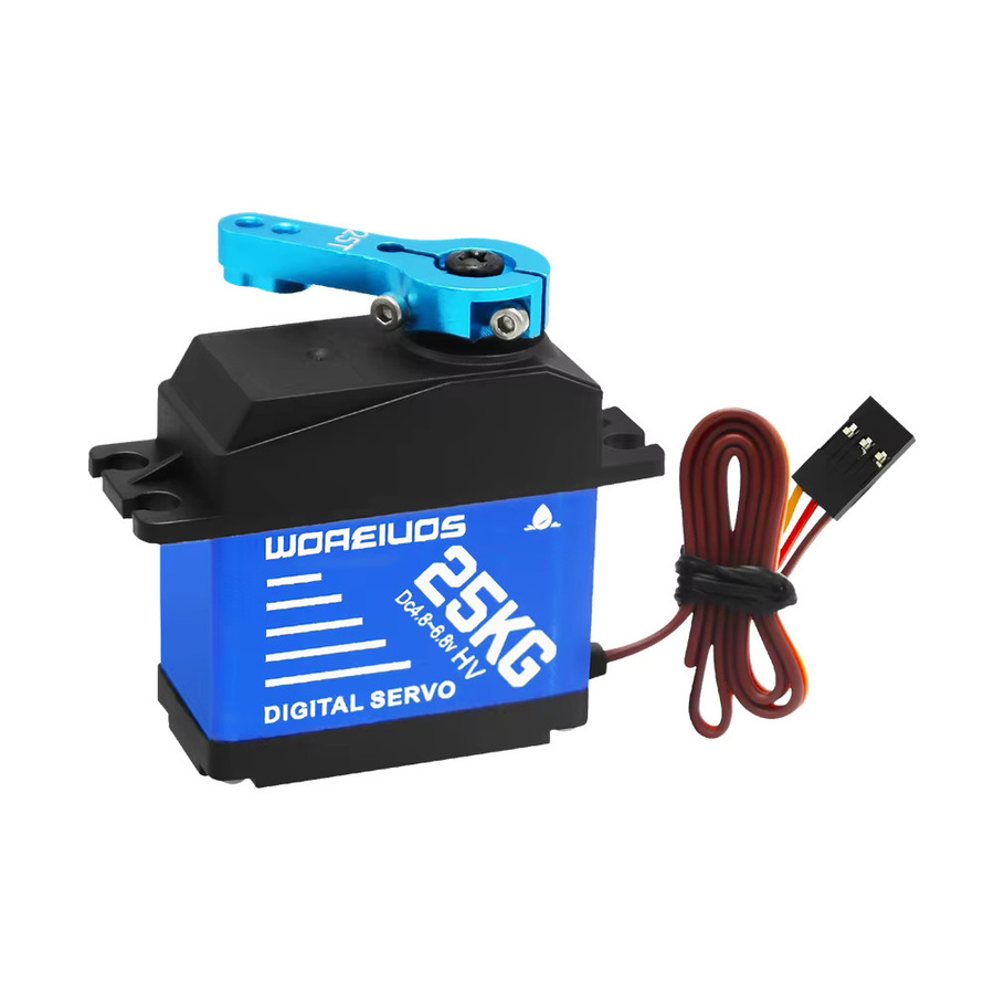 JOCESTYLE Digital Servo, wasserdicht, mit Metallgetriebe und 25T Servoarm - Bild 2