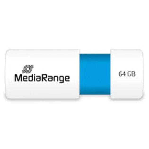 MediaRange Color Edition USB-Stick 64 GB USB-A in Weiß, Blau und Multicolour - Bild 1