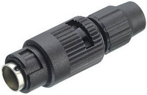 Binder 99-0975-100-03 Rundstecker Stecker gerade Schwarz, 3-polig, Serie 710 - Bild 1