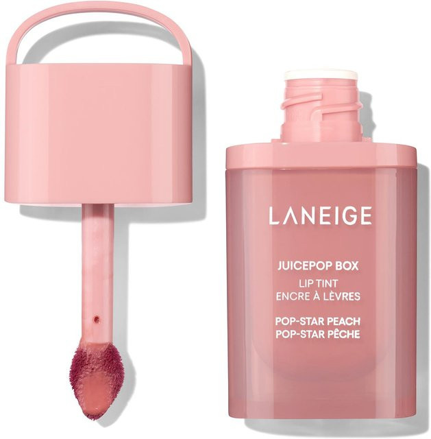 LANEIGE Juicepop Box Lip Tint Pop-Star Pfirsich, 4,5g, glänzend - Bild 1