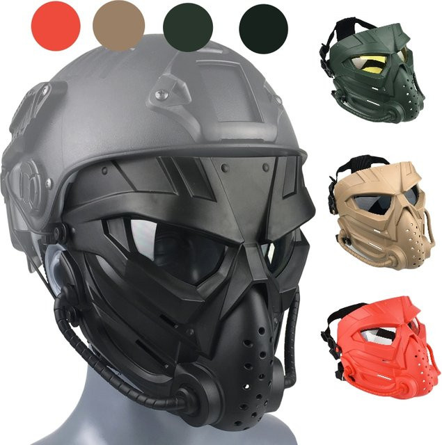 ZLang Vollgesichtsschutzmaske Totenkopf, taktische Spielmaske - Bild 1