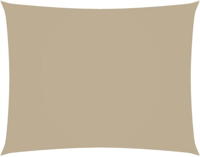 Furnicato Sonnensegel aus PU-beschichtetem Oxford-Gewebe, rechteckig, Beige, Breite: 35 m, Tiefe: 45 m - Bild 1