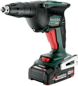 Metabo Akku-Trockenbauschrauber TBS 18 LTX BL 5000 metaBOX in Grün mit 2x 2Ah Li-Power Akkus und SC 30 Ladegerät - Bild 1