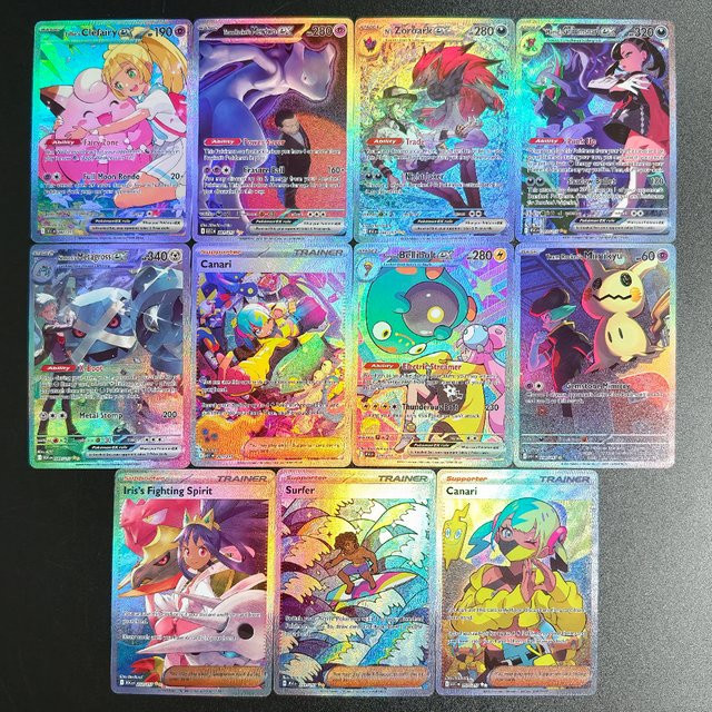Bandai Pokémon Ascended Heroes ASC Team Rocket Mewtwo Lillie Clefairy Marnie Grimmsnarl ex TCG Spielkartensammlung, Englisch - Bild 1