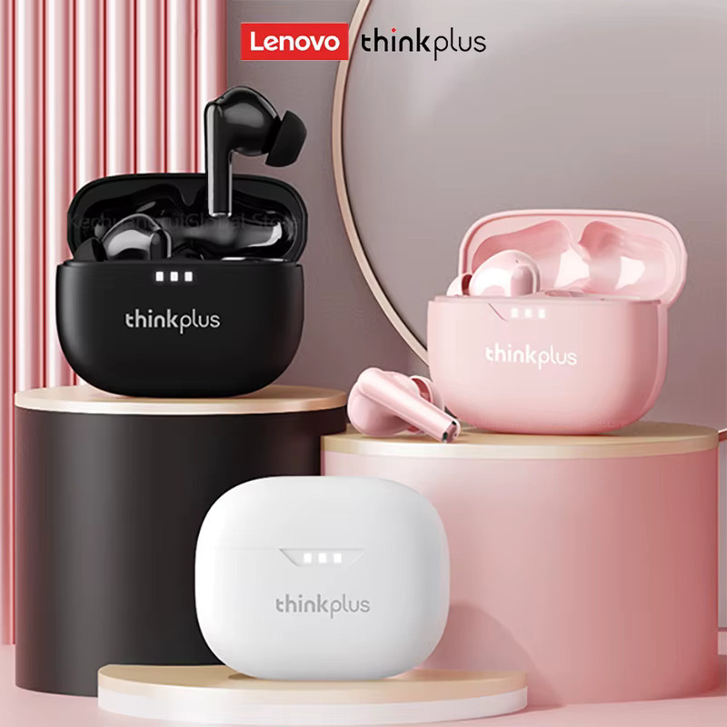 Lenovo Kabellose Bluetooth 5.3 In-Ear Kopfhörer mit HiFi Stereo und Geräuschunterdrückung in Schwarz - Bild 2