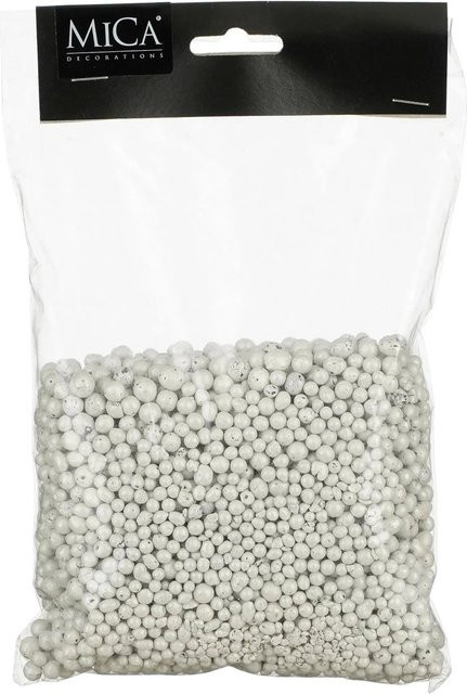 Mica Decorations Perlen in Grau B/H/T: 16 x 25 x 4 cm - Bild 1