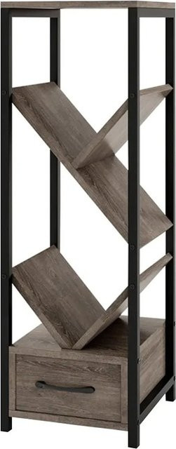 Costway Büroregal freistehend im Industrial-Design, B/T/H: 30,5 x 30,5 x 91,5 cm - Bild 1