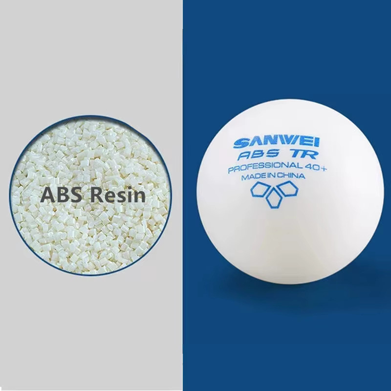 SANWEI Tischtennisbälle, Kunststoff, Weiß - Bild 2