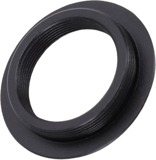 Igeteck Mikroskop-Objektivadapter mit CS-Adapter-Schnittstelle in Schwarz - Bild 1