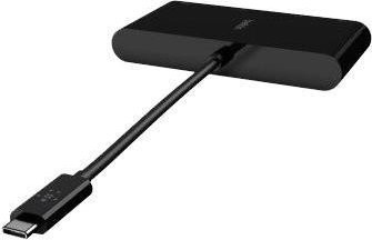 Belkin USB-C Docking Station Adapter mit HDMI, VGA, USB-A und Gigabit-Ethernet in Schwarz - Bild 1