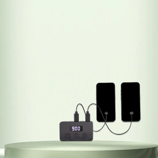 Automatischer Bildschirm-Auto-Clicker für Mobiltelefone mit 2 Clicker-Köpfen in Schwarz - Bild 1