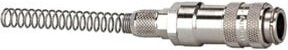 Riegler Schnellverschlusskupplung NW 5, Messing vernickelt, drehbar, Farbe: Silber, für Schlauch 8x6 mm - Bild 1
