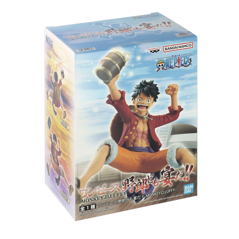 Banpresto One Piece Bastard Banquet Monkey D. Luffy Figur in Mehrfarbig - Bild 5