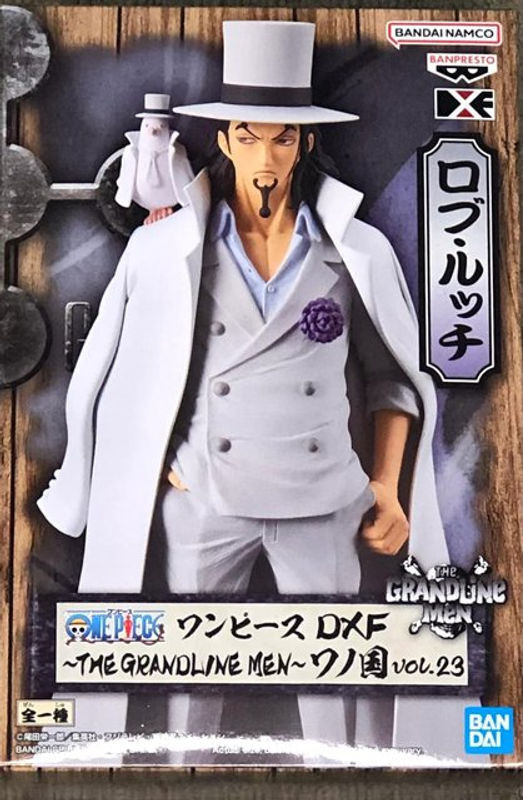 Banpresto One Piece DXF THE GRANDLINE MEN Wano Country Rob Lucci Band 23 Figur in Weiß - Bild 1