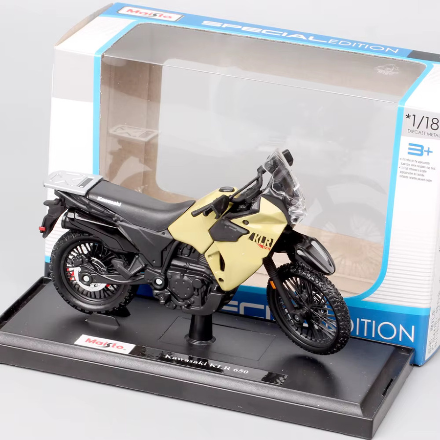 Maisto Kawasaki Motorradmodell Druckguss Maßstab 1:18 - Bild 3