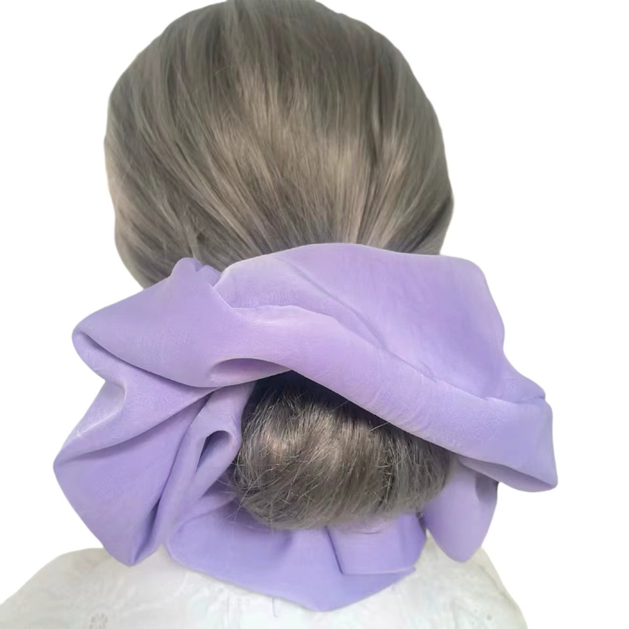 JIAONUOER Haargummis, Acetat-Satin, Damen - Bild 2
