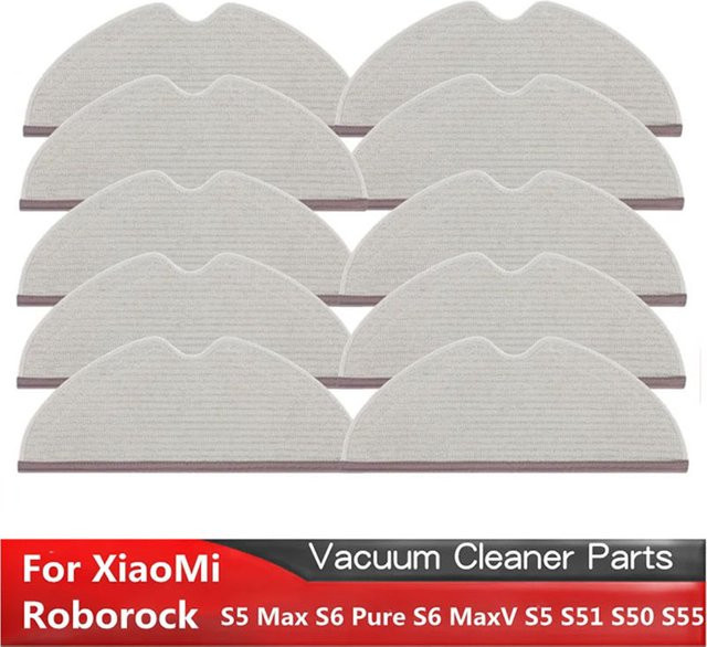 Roborock Wischpads aus Stoff für Roboter Staubsauger S5 Max S6 Pure S6 MaxV S5 S51 S50 S55 Xiaowa E25 E35 - Bild 1