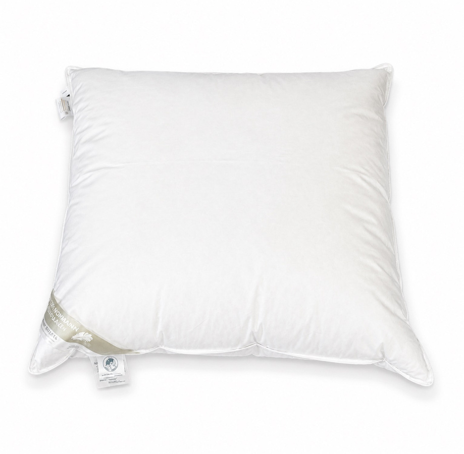 Betten Hofmann Luxus 3-Kammer-Daunenkissen in Weiß, B/T/H: 80 x 80 x 0 cm - Bild 1