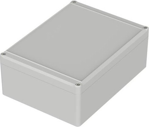 Bopla EUROMAS EM 223 F Outdoor-Gehäuse aus Polycarbonat in Hellgrau, B/T/H: 200 x 150 x 77 mm - Bild 1