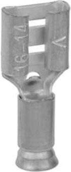 ABB 7TCA301010R0147 Flachsteckhülse aus Messing in Silber und Transparent - Bild 1
