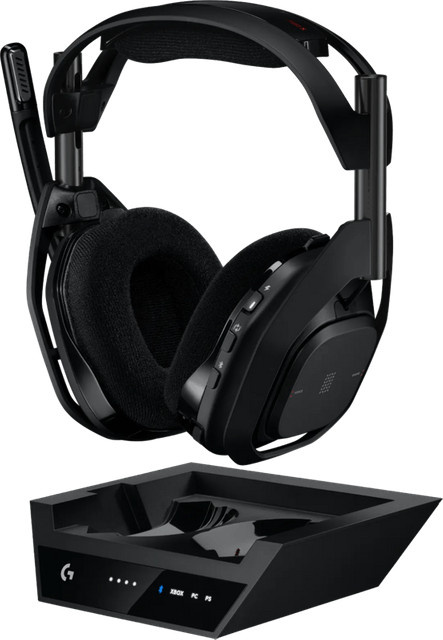 Logitech G Astro A50 X Kabelloses Gaming-Headset für PC, Xbox und PlayStation in Schwarz - Bild 1