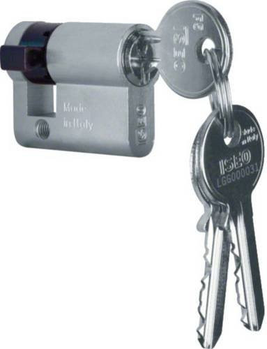 Hager Profil-Halbzylinder WDA7171 in Silber - Bild 1