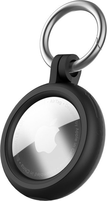 Tracy Tag Case Hard Shell Schutzhülle für Apple AirTag in Schwarz - Bild 1