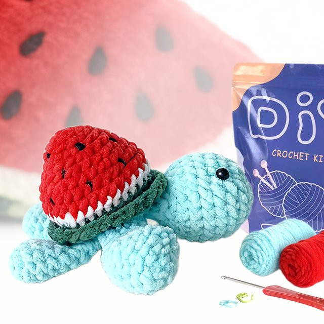 YAMAXIN Waterm Turtle Häkel-Set, Amigurumi-Haken-Set, 1-teiliges Set - Bild 1