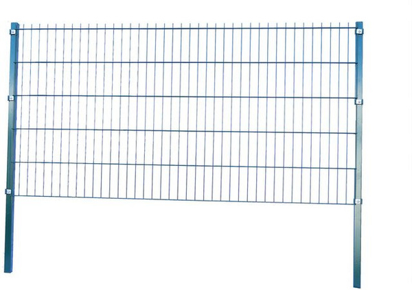 Green Yard Living Doppelstabmattenzaun Komplett-Set in Moosgrün, Höhe: 103 cm, Länge: 10 m