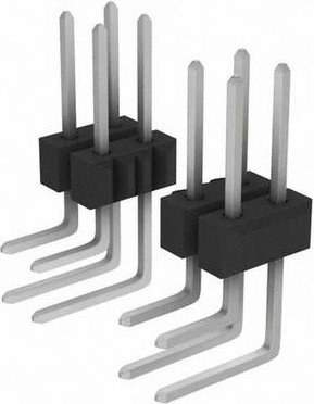 Molex Stiftleiste Standard 2 Reihen Schwarz 717640008 Bulk - Bild 1