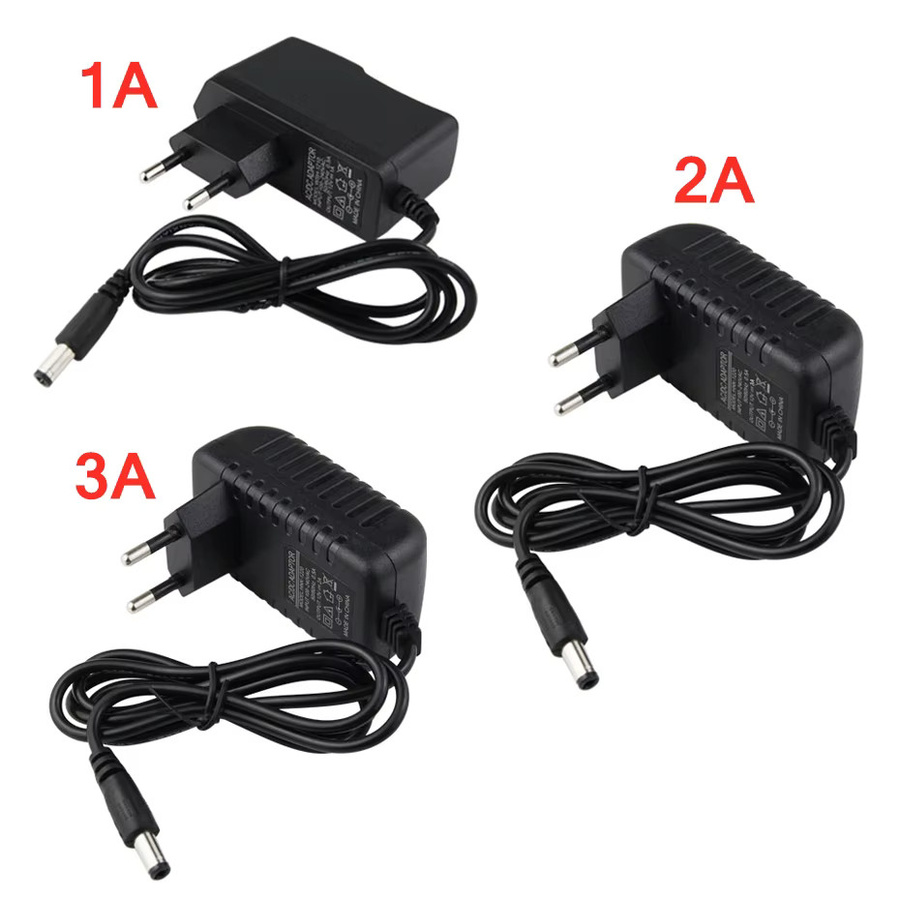 Universal LED Netzteil Beleuchtungstransformator AC110-240V DC 24V in Schwarz - Bild 3