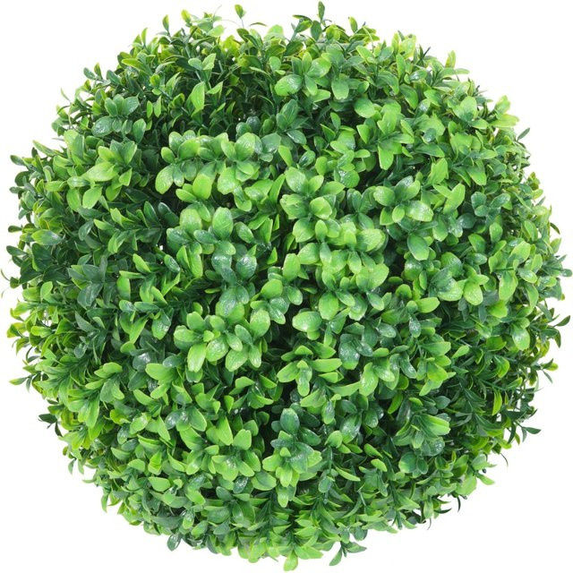 MCW Künstlicher Busch L77 Kugel in Grün, Durchmesser: 35 cm - Bild 1