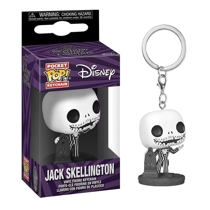 Funko Disney The Nightmare Before Christmas Jack Oogie Boogie Schlüsselanhänger, Vinylfigur, ab 3 Jahren - Bild 2