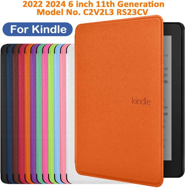 Hunnesor Schutzhülle für Kindle 11. Generation 2024 2022 6-Zoll Modell RS23CV C2V2L3 in Grün - Bild 1
