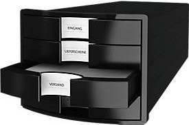 HAN Schubladenbox Impuls 2.0, 4 Schubladen, Schwarz, DIN A4 - Bild 2