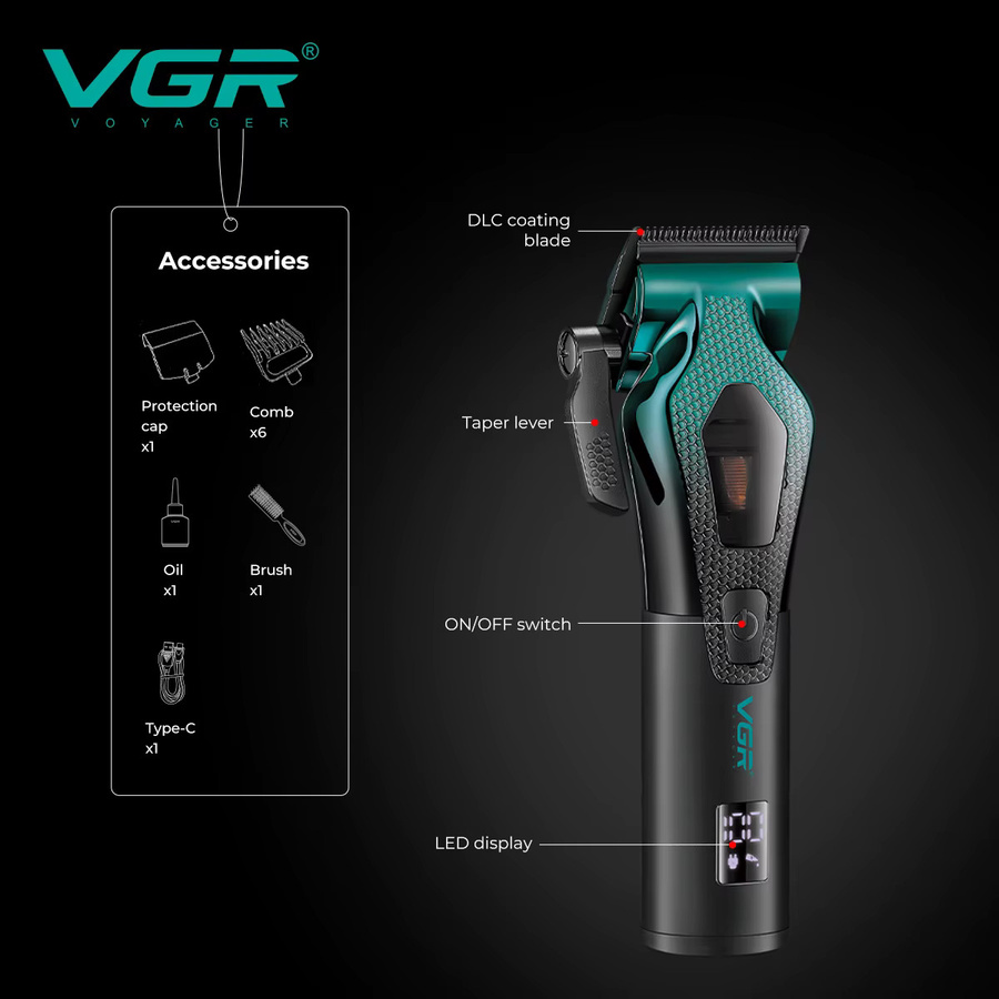 VGR Haarschneider V-271, Multicolor, Unisex - Bild 5
