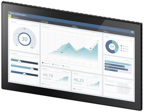 Siemens SPS-Bedienpanel 6AV2128-3XB36-0AX1 in Schwarz mit Ethernet/LAN - Bild 1