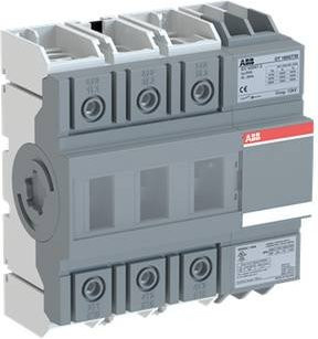 ABB OT160GT30 Lasttrennschalter 160A 1000V in Schwarz und Grau - Bild 1