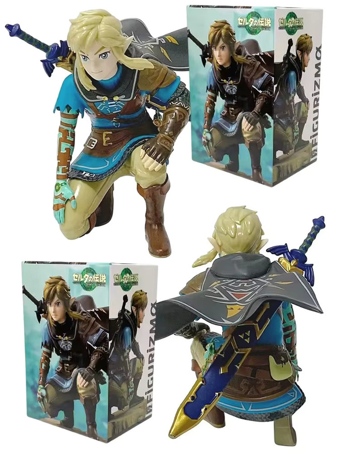 Bandai The Legend of Zelda Link, PVC-Spielmodell, Einzelfigur, 12 cm - Bild 4