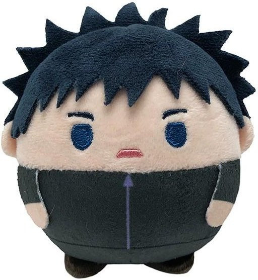 Jujutsu Kaisen Runde Plüsch Schlüsselanhänger, Stoffpuppe, 10cm - Bild 1