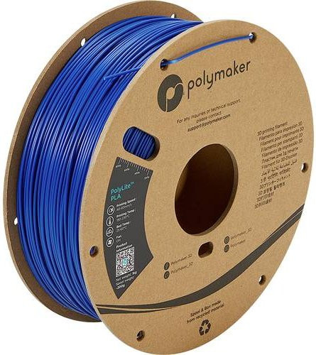 Polymaker PolyLite PLA Filament 1,75 mm Blau 1000 g - Bild 1