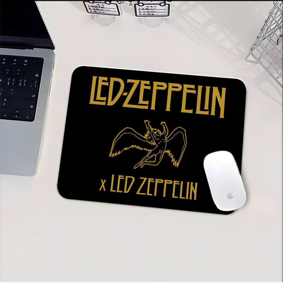 Mesuca Mauspad Z-Zeppelin in Schwarz als rutschfestes Schreibtischpad für Tastatur und Laptop - Bild 4