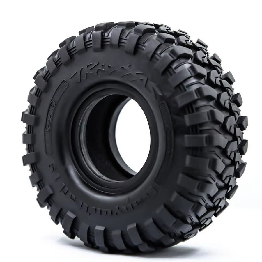 TOPRC RC 120MM 1,9" Gummifelsen Reifen, Zubehör, Schwarz - Bild 2
