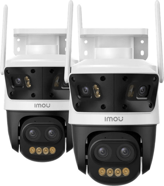 Imou Cruiser Pano Z Doppelpack Wi-Fi Überwachungskamera in Weiß - Bild 1