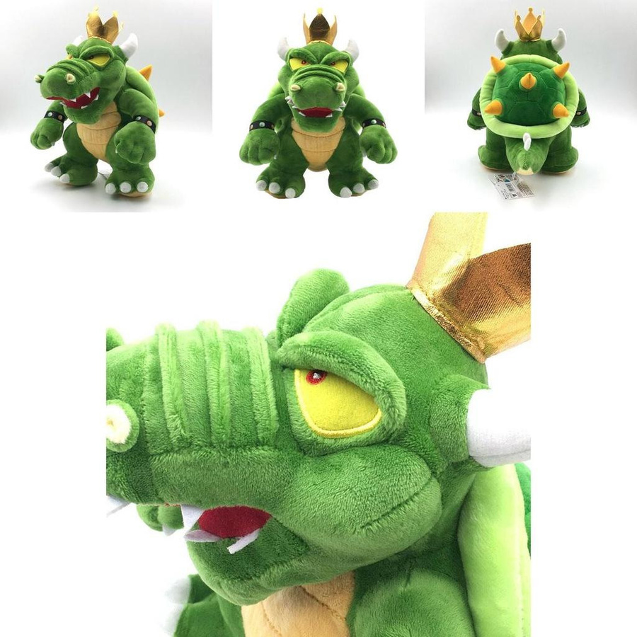 VetchWick Super Mario King Koopa Bowser Plüschtier Grün - Bild 5