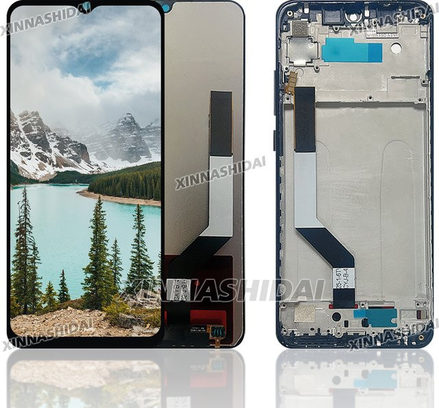 Xiaomi Redmi Note 7 Pro LCD-Display Ersatzteil mit Touchscreen Digitizer in Schwarz für M1901F7G M1901F7S - Bild 1
