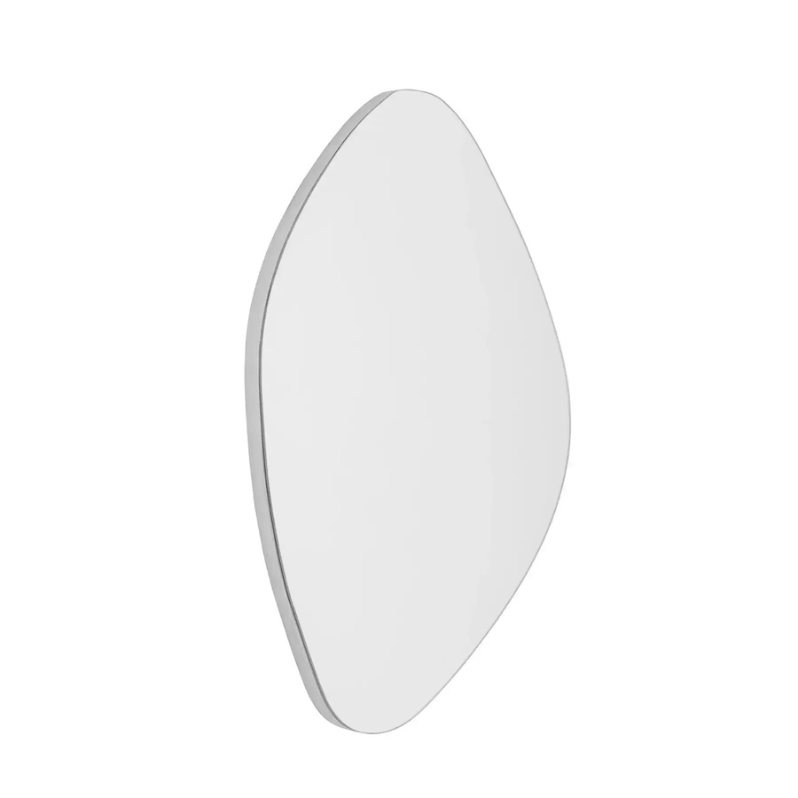 Bloomingville Wandspiegel Aimie aus Glas in Silber, B: 56 cm, H: 70 cm - Bild 1