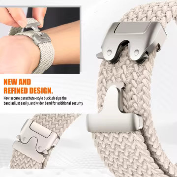 Xiaomi Uhrenarmband Parachute-Geflecht, 18mm 22mm, Textil/NATO, Unisex - Bild 1
